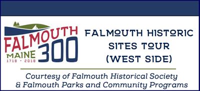 Falmouth Historic Sites Tour (West Side)